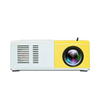 Rumena Yg200 J9 Domov Mini Projektor Led Prenosni Ročni Projektor Podpira Visoke Ločljivosti 1080P NAS dropshipping 11days