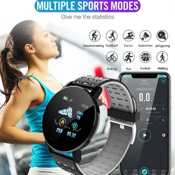 119plus Pametne Ure 2020 Bluetooth Manšeta Krvnega Tlaka za Merjenje Srčnega utripa Šport Smart Razredi za Android IOS