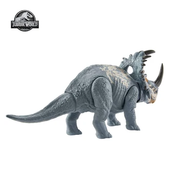 Jurassic Svet Igrač Dinozavri Stavke Sinoceratops Rogom Zmaj Cretaceous Tabor Zvočne Učinke Dinozaver Otroci Igrače GMC98