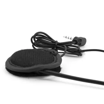 Vnetphone 3.5 mm, Mikrofon Zvočnik Slušalke V4/V6 Interfonski Univerzalno Slušalke Čelada Interkom Posnetek Črne Šport Žično ONLENY 300