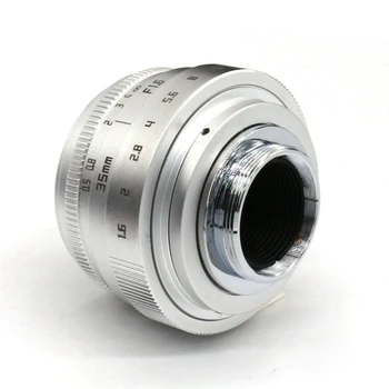 35 mm F1.6 C Mount Kamera, Objektiv s Adapter Ring za PanasOnic Olympus