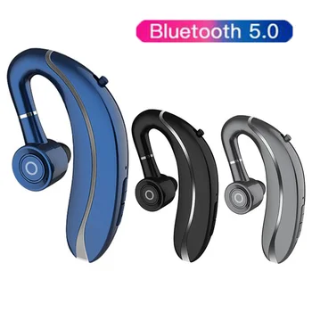 Nove Brezžične Bluetooth 5.0 Slušalke IPX5 Nepremočljiva Slušalka Uho Kavelj Slušalke Eno Handfree z Mikrofonom Polnjenje Primeru