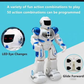 Gesta Nadzora RC Robot Programiranje Inteligenten Dialog Petje In Ples Izobraževalne Igrače, Električni Daljinsko upravljanje Robota Igrača