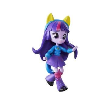 9Pcs/Set 12 cm My Little Pony Moda Dekle, Princesa Prijateljstvo Je Rainbow Magic Samorog Ponija Številke Modela Lutke Nastavite Otroci Darila
