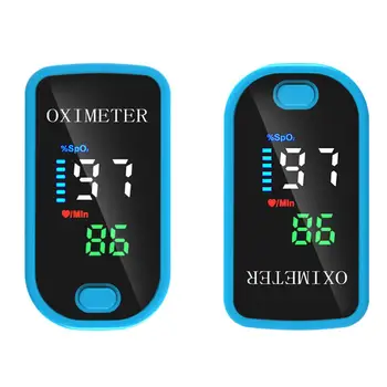 Digitalni Prsta Impulz Oximeter Kisika v Krvi, Senzor Nasičenost LCD Mini SpO2 Spremlja srčni Utrip Meritev Merilnika za Družino