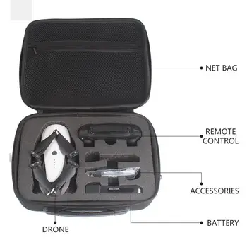 Prenosno Vrečko za Shranjevanje Nepremočljiva torba, Box Torbico za E511 E511S RC Brnenje