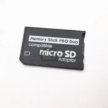 [50PC/ VELIKO] Enojno in Dvojno Režo za Bralnik Kartic Novo Micro SD SDHC TF MS Memory Stick Pro Duo Reader za PSP Sim Adapter