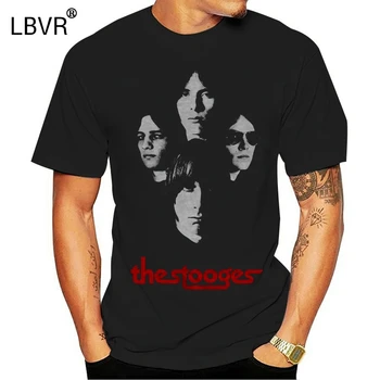 Iggy Pop In The Stooges Profile Pic 1 Tee T-Shirt Mens Unisex Velikosti Tee Majica