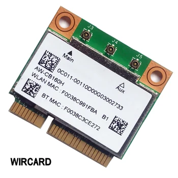 AW-CB160H BCM94360HMB 802.11 AC 1300Mbps WIFI Brezžični WIFI, Bluetooth 4.0 Mini PCI-E Card+3PCS IPEX4 Antena