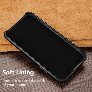 Za Samsung S10 Plus Primeru Zajema Luksuzni Slim Mehko Prave Ovčje Usnje Shockproof Primeru Telefon za Samsung S10 S10E Zadnji Pokrovček