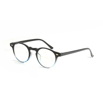 Seemfly Multifokalna Obravnavi Očala Postopno Anti Blue Ray Presbyopic Očala Moški Ženske Krog Okvir, V Bližini Daleč Vida Za Očala