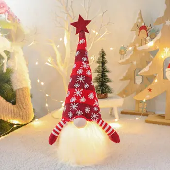 Božični Okraski, Žareče Plišastih Lutka Okraski Otroke Darila Brezosebna Rudolph Lutka Dekoracijo Božič