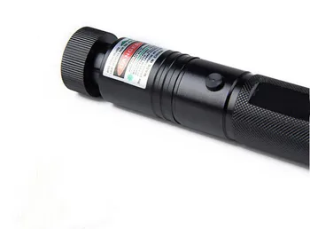 Tinhofire Laser 301 Rdeče 650nm 5mW Rdeči Laserski kazalnik Pero Zoomable Laser Svetilka