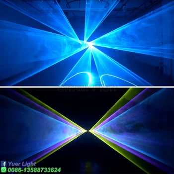 Najnovejši DMX512 RGB 12W 6 Objektiv Lasersko Svetlobo Fazi Laserski Projektor Stranka Svetlobe Razsvetljavo Za DJ Disco Božična Poroka Banket
