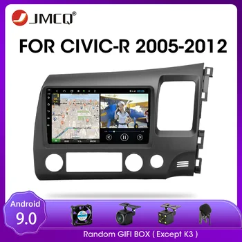 JMCQ Pravico Krmilo Pogon Android 9.0 avtoradia Za Honda Civic 2005-2012 Multimidia Video Predvajalnik 2din Ogledalo povezave Vodja enote