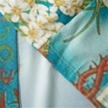 Bebovizi Harajuku Zelena Kimono Moških Japonski Cvetje Tanke Ulične Tradicionalnih Jopico Yukata Moški Haori Obi Oblačila