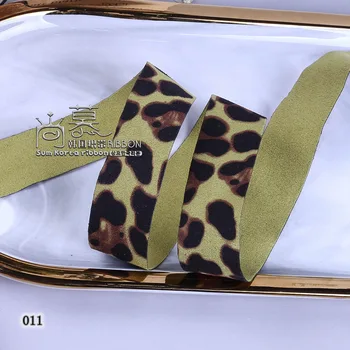 Debele Leopard Trak Moda Živali Vzorec 10 16 25 40 mm Za Lok Kravato Lase Šivalni Pribor Obrti Zaloge Materiala Floristic