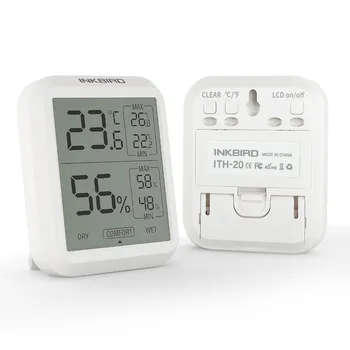 Inkbird ITH-20 Cenovno ugoden Digitalni Termometer, Higrometer Elektronski Temperatura Vlažnost Higrometer za Dnevna Soba, Otroška Soba