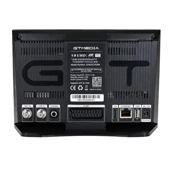 Gtmedia v8 uhd dvb s2 sprejemnik de satélite vgrajen wifi suporte h.265 DDVB-S/s2