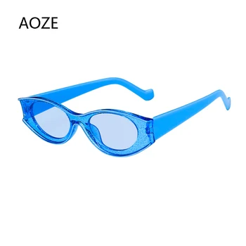 2021Women Majhen Okvir modna sončna Očala Odtenki Očala Letnik Mačka Oči, sončna Očala Preprost Za Planinarjenje, Ribolov sončna Očala