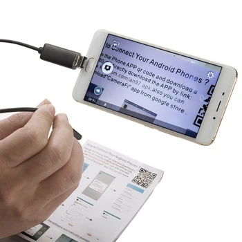 1M 2M 5M 10M USB Android Endoskop Fotoaparat 8 mm Prilagodljiv Kača-Pregledovalna Kamera HD 720P za Pametni telefon Android, PC