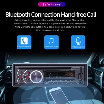 Avtomobilski Stereo CD Predvajalnik - En Din Bluetooth o in prostoročno Klicanje MP3 Predvajalnik CD/DVD/VCD Vrata USB Vhod AUX AM/FM Radio Re