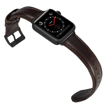 Usnje Zamenjava Watchbands Pasu Trak Za Apple Watch 4 44 mm , VIOTOO Zapestnica Moški Usnje Watch Band za iwatch