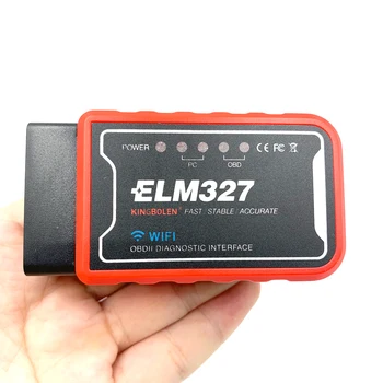 Bluetooth ELM327 V1.5 Wifi OBD2 II Avto Diagnostični instrument PIC18F25K80 Čip Auto Diagnostično Orodje, OBDII za Android/IOS/Windows