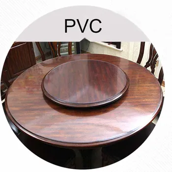 Nov slog PVC okrogla prtom namizna kuhinja olje-dokazilo pregledna tabela top varstvo pad visoke kakovosti nepremočljiva stekla, zato se