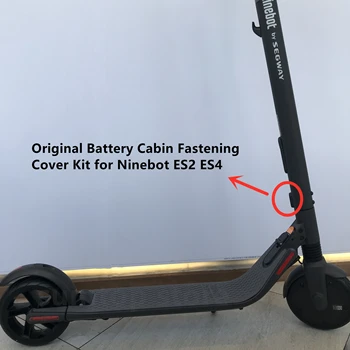 Original Baterija Kabini Pritrditev Pokrova Komplet za Ninebot ES2 ES4 Električni Skuter Kickscooter Baterije Zaklepanje Kabine za Nadomestne Dele