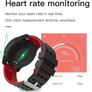 Pametna Zapestnica Bluetooth Srčni utrip Pametno Gledati Človek Manšeta Šport Gledam Band Nepremočljiva Fitnes Smartwatch za Android IOS
