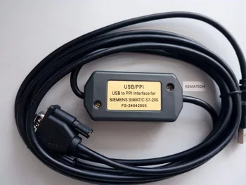 USB/PPI USB-PPI Kabel za Simatic S7-200 PLC & TP170 Dotik HMI Zamenjajte 6ES7 901-3DB30 - 0XA0 6ES7901-3DB30 - 0XA0 USBPPI