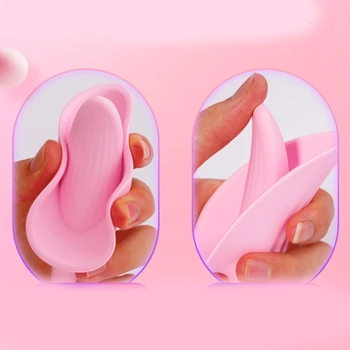 10 Vibracije Načini G Spot Vibrator Jezika Sex Igrača Oralni Stimulator Lizanje Polnilna Masaža za Odrasle Parov Ženske