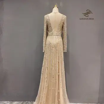 Dubaj Beaded Večerne Obleke Luksuzni 2020new Eleganten Stranka Večerno obleko