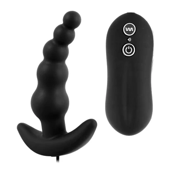 10 Hitrost Analne Kroglice Analni Vibrator Butt Plug Klitoris Stimulator Žensko Samozadovoljevanje Moških Prostate Massager Sex Igrača za Odrasle Nova