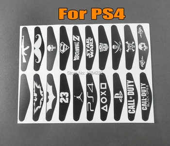 600PCS=30sets za PlayStation 4 PS4 ps4 pro slim LED Light Bar Kritje Nalepko Kože Nalepke Krmilnik Led Lightbar Film Nalepke