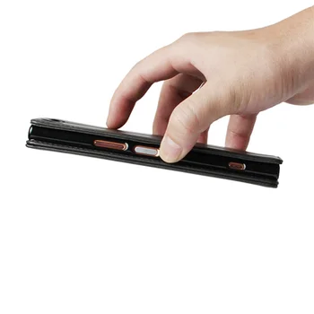 MAKEULIKE Magnetni Flip Primeru Za Sony Xperia XZ Premije za Kritje Retro Luksuzni PU Usnje Denarnice Primeru za Sony Xperia XZ/XZS Fundas