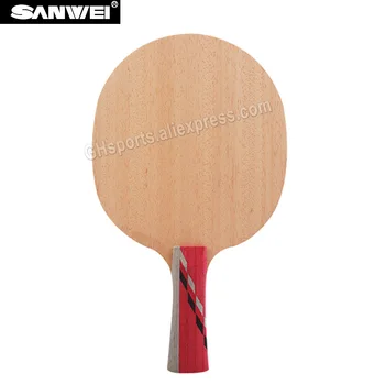 Sanwei J-7 Obrambni (J7, 7 Vložkom Tudi Les, Lahka Teža, DEF) Namizni Tenis Lopar Blade Ping Pong Nrt Veslo
