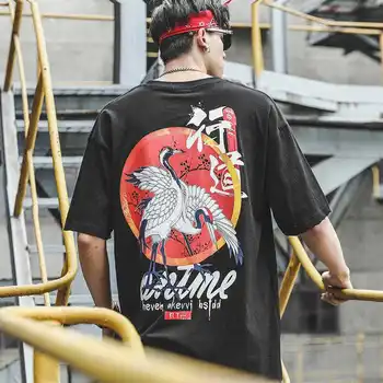 Kul Prevelik majica s kratkimi rokavi moški visoke ulične hip hop t-shirt moški ženske poletje bluzo priložnostne svoboden Hudič Tiskanja tshirt ulične
