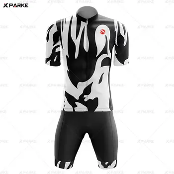 Novo leto 2020 Triatlon Obleko moške Kratek sleeve Kolesarjenje Jersey Skinsuit kolesarjenje Maillot Kolesarjenje Ropa ciclismo oblačila, ki