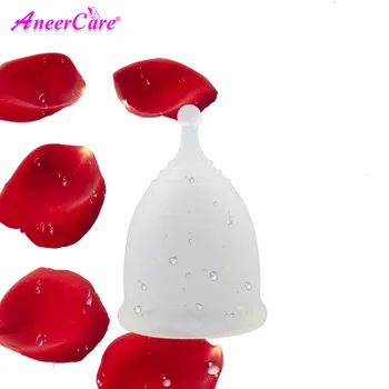 50pcs /veliko menstrualne skodelice coupe menstruelle žensko higieno izdelek pokal menstrualne skodelice copo menstrualne de silikona