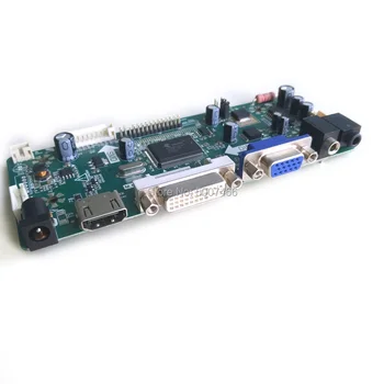 2CCFL plošča VGA+DVI M. NT68676 zaslonu krmilnika odbor DIY komplet LVDS 30-Pin 1440*900 Za LP171WP3/LP171WP5/LP171WP6/LP171WP7