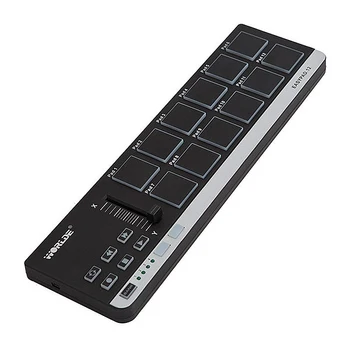 Worlde EasyPad 12 Prenosni Mini USB MIDI kontroler Boben Pad Strokovno Tipkovnice Krmilnika Električni Instrument z USB Kablom