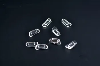 Pregledna Mehke Silikonske Blazinice za Nos Očala Anti-Slip Spetacles 100Pair/Veliko Brezplačna Dostava