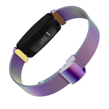Za Fitbit navdih 2 Trak Watchband Milanese Zapestnica iz Nerjavečega Jekla Watch Band Manšeta inspire2 Kovinski Correa ремешок