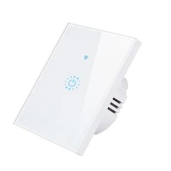 Smart touch stikalo za wi-fi povezavo mobilni telefon APP remote control ena vrstica za nadzor EU standard stikala za luč