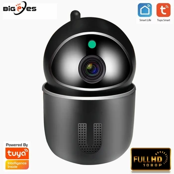 Tuya WiFi Kamera 1080P Doma Notranjo Video nadzor, Baby Monitor Smartlife CCTV Kamero z Glasovnim upravljanjem Zaznavanje Gibanja
