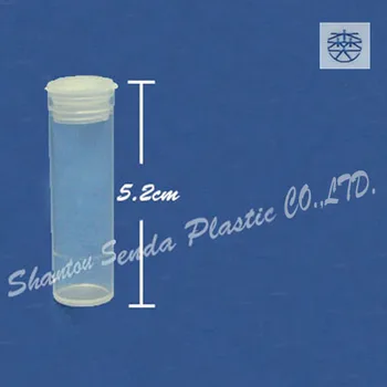 100 KOZARCEV/VELIKO BREZPLAČNA DOSTAVA 5ML Majhno plastično steklenico, 5ml, Polipropilen Lekarna Vial (Tabletke Posode) s snap skp