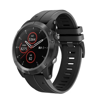 Hitro, Enostavno Fit Silikonski Trak Watchband za Garmin Fenix 6X 5X 5 6 Fenix3 Pametne Ure Visoke Kakovosti, v platnovi Vezavi 12.14