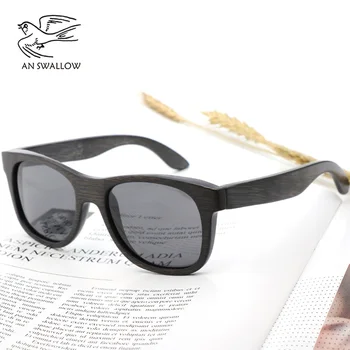 Nov trend retro Polarizirana sončna Očala, bambus, les, sončna očala za moške vožnjo sončna Očala anti-ultravijolično očala TAC objektiv UV400